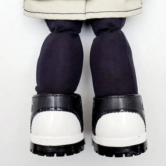 1995 CABBAGE PATCH KIDS Vintage Doll Figure Outfit Brown Hair Green Eyes Mattel - Picture 10 of 15